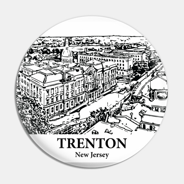 Trenton - New Jersey Pin by Lakeric