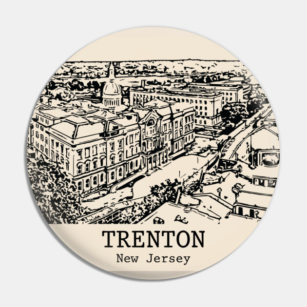 Trenton - New Jersey Pin by Lakeric