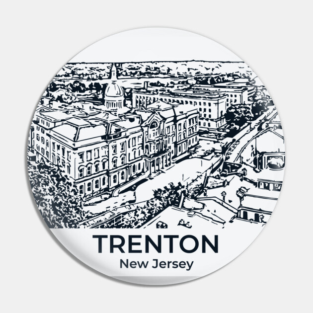 Trenton - New Jersey Pin by Lakeric
