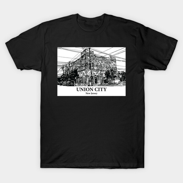 Union City - New Jersey T-Shirt by Lakeric