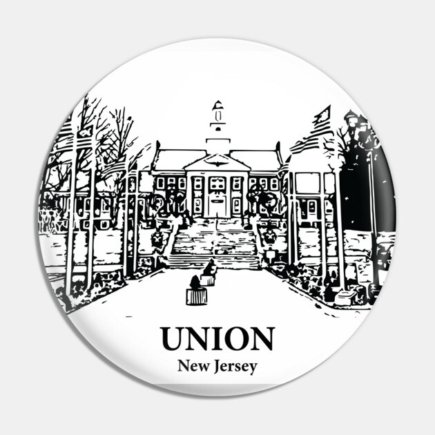Union - New Jersey Pin by Lakeric