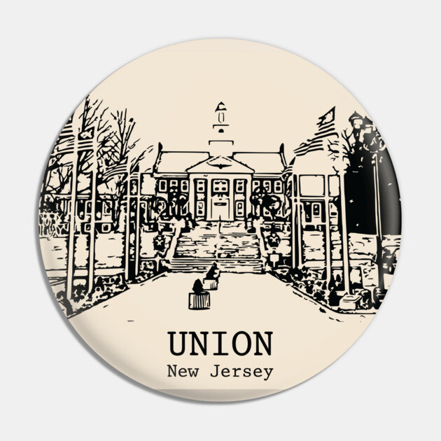 Union - New Jersey Pin by Lakeric