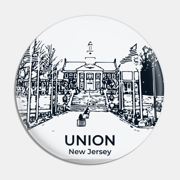 Union - New Jersey Pin by Lakeric