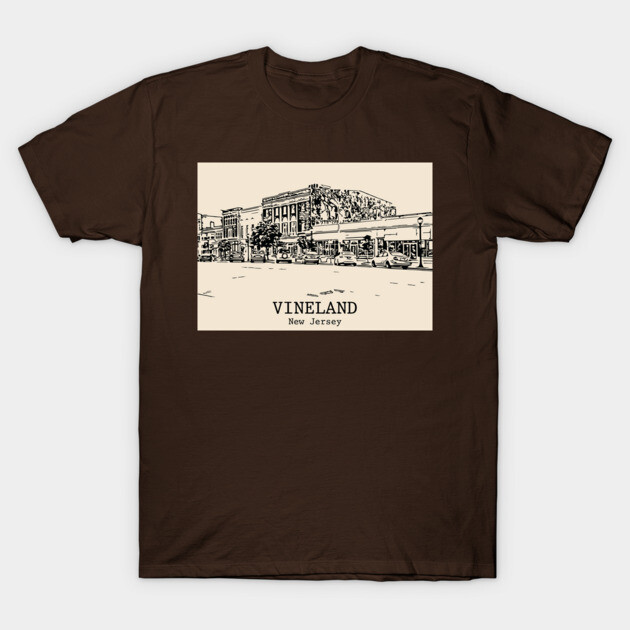 Vineland - New Jersey T-Shirt by Lakeric