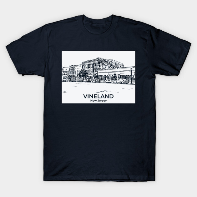 Vineland - New Jersey T-Shirt by Lakeric