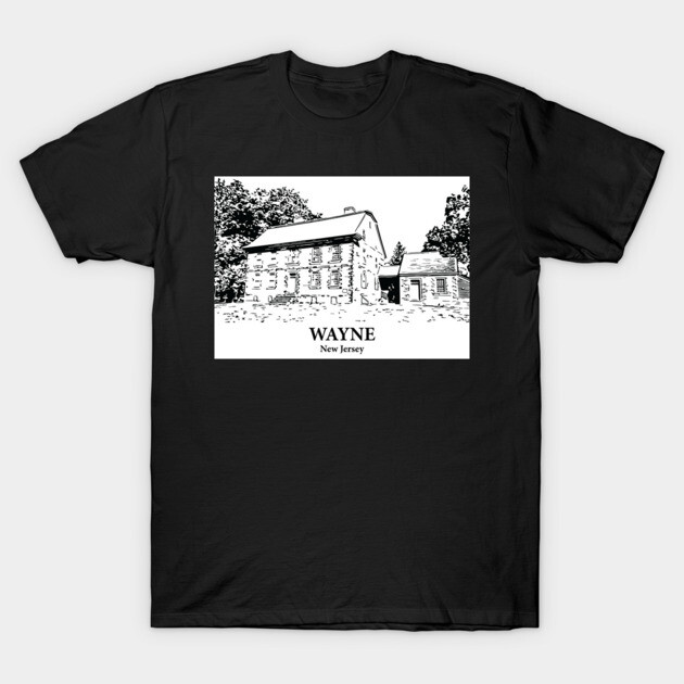 Wayne - New Jersey T-Shirt by Lakeric