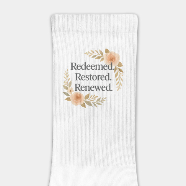 Redeemed. Restored. Renewed. Christian Gifts by Jonas 's Store