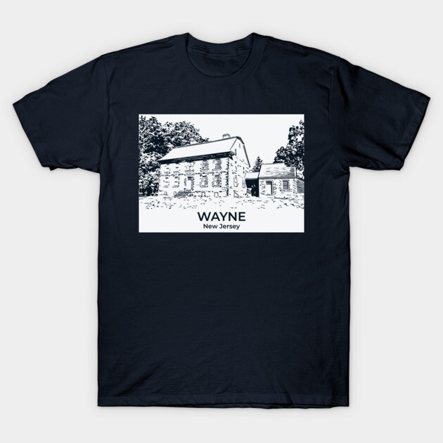 Wayne - New Jersey T-Shirt by Lakeric