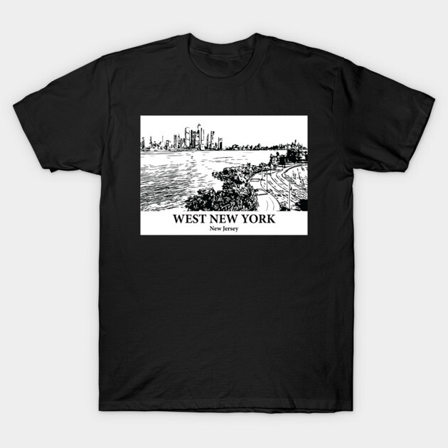 West New York - New Jersey T-Shirt by Lakeric
