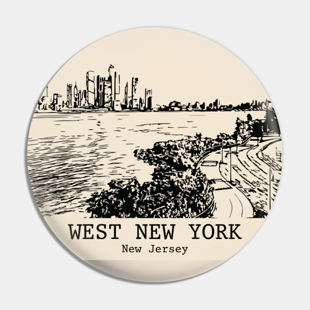 West New York - New Jersey Pin by Lakeric
