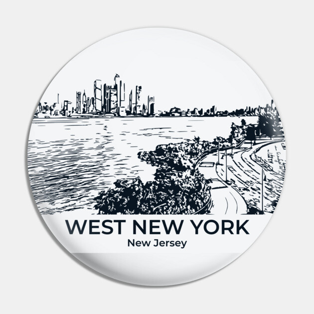 West New York - New Jersey Pin by Lakeric