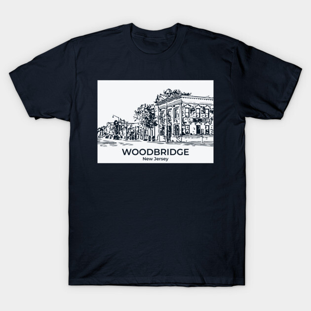 Woodbridge - New Jersey T-Shirt by Lakeric
