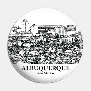 Albuquerque - New Mexico Pin