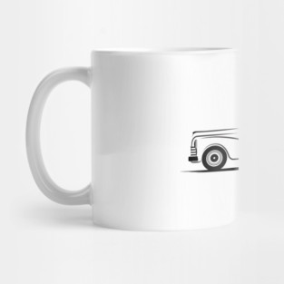 Peugeot 203 Black Mug