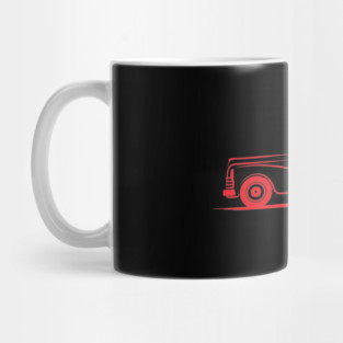 Peugeot 203 Red Mug