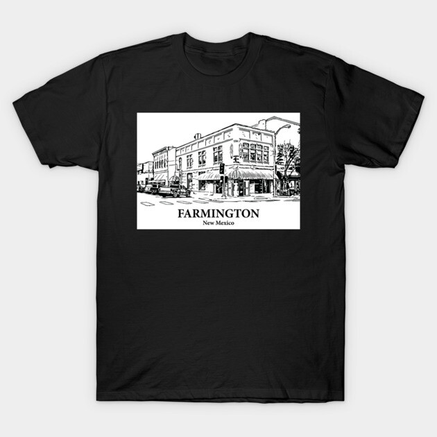Farmington - New Mexico T-Shirt by Lakeric