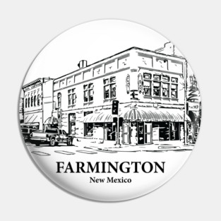 Farmington - New Mexico Pin