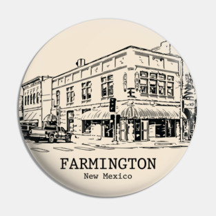 Farmington - New Mexico Pin