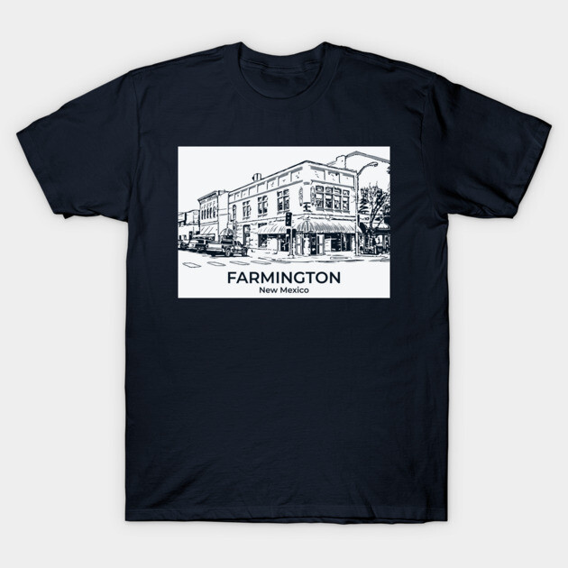 Farmington - New Mexico T-Shirt by Lakeric