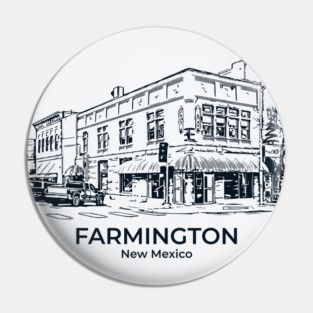 Farmington - New Mexico Pin