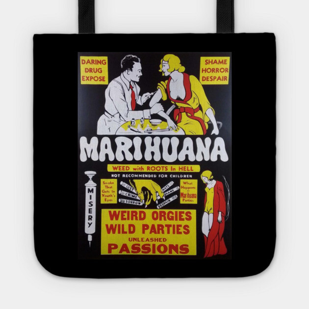 Marihuana Tote by Low Life Shirts