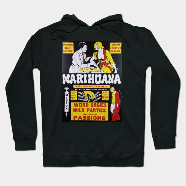 Marihuana Hoodie by Low Life Shirts