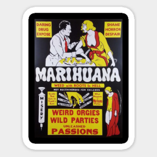 Marihuana Sticker
