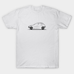 Peugeot 205 Black T-Shirt