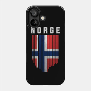 Norway flag, norwegian flag Phone Case
