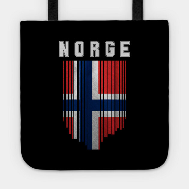 Norway flag, norwegian flag Tote by eka123