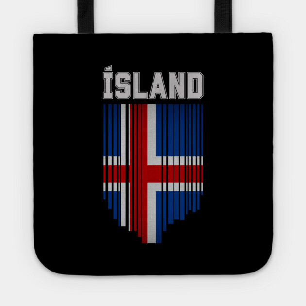 Iceland flag, icelandic flag Tote by eka123