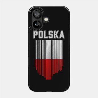 Poland flag, polish flag Phone Case