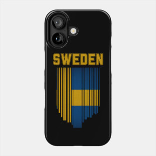 Sweden flag, swedish flag Phone Case