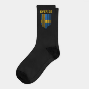 Sweden flag, swedish flag Socks