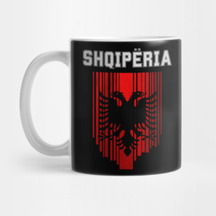 Albania flag, albanian flag Mug