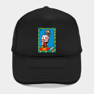 Jerry Rice 8-Bit Football Card Tribute Hat