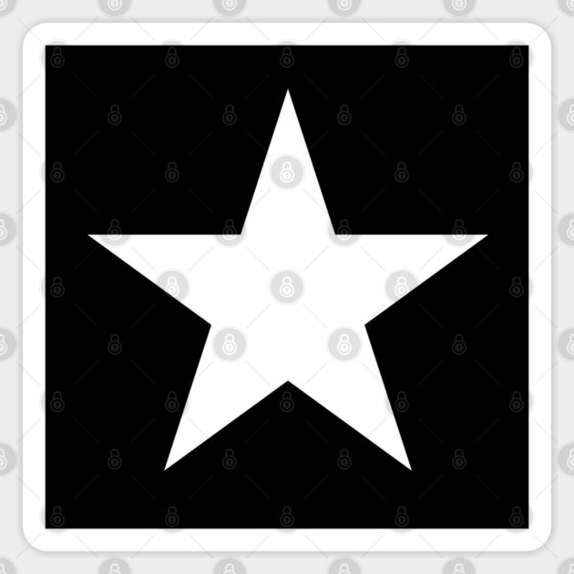 White Star Sticker by Timeless Chaos