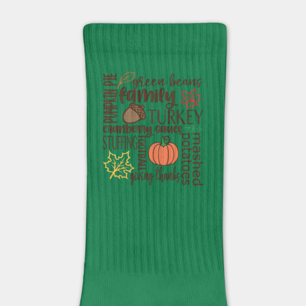 Thanksgiving Dinner Word Salad by casualteesinc