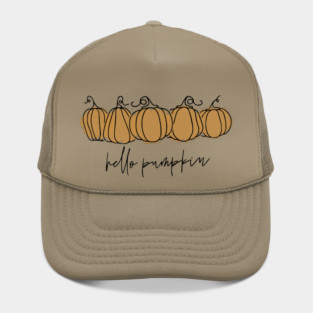 Hello Pumpkin Hat