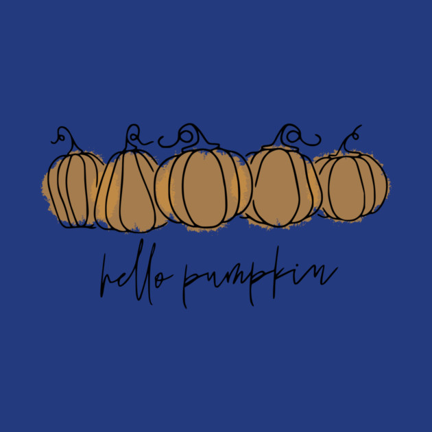Hello Pumpkin by casualteesinc