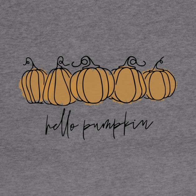 Hello Pumpkin by casualteesinc