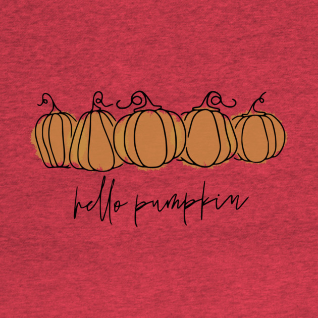 Hello Pumpkin by casualteesinc