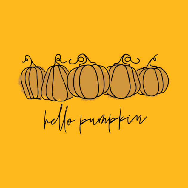 Hello Pumpkin by casualteesinc
