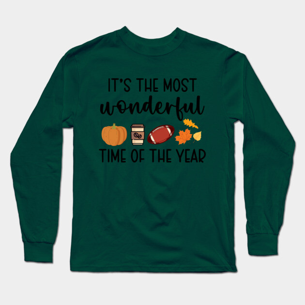 It's the Most Wonderful Time of the Year Long Sleeve T-Shirt by casualteesinc