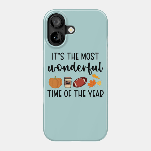 It's the Most Wonderful Time of the Year Phone Case by casualteesinc