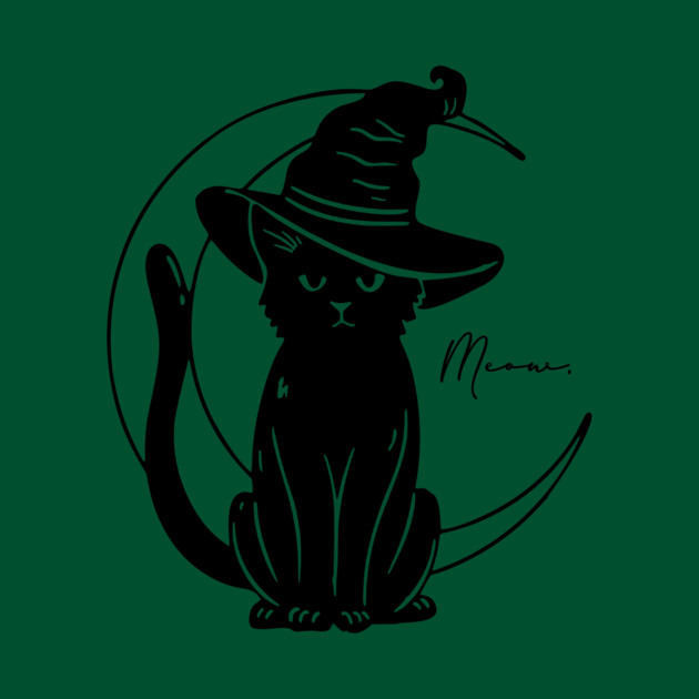 Meow on the Moon by casualteesinc