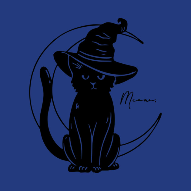 Meow on the Moon by casualteesinc