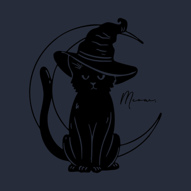 Meow on the Moon by casualteesinc