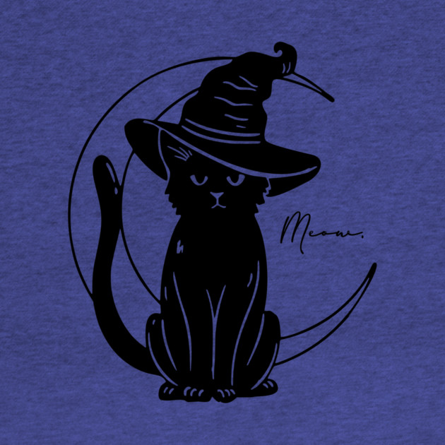 Meow on the Moon by casualteesinc