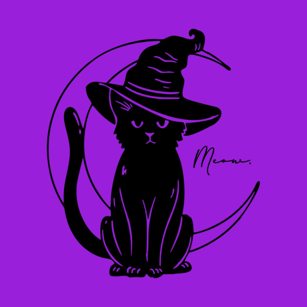 Meow on the Moon by casualteesinc